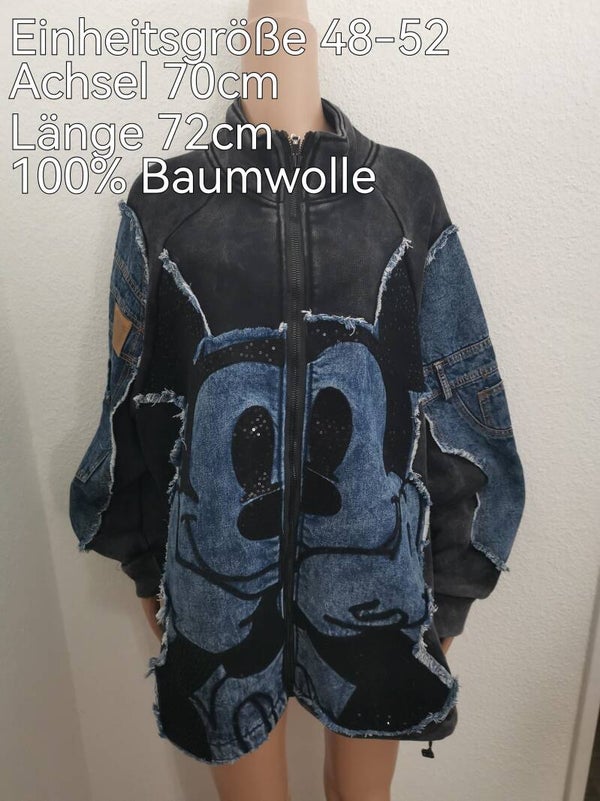 Mickey Mouse Jacke Größe 50-52 Einheitsgröße