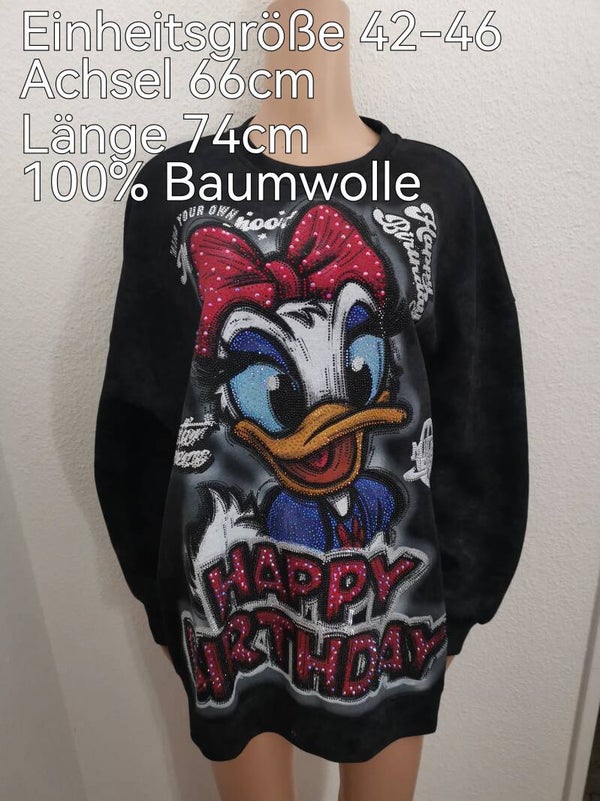 Daisy Glitzer Pullover Größe 42-46 Einheitsgröße