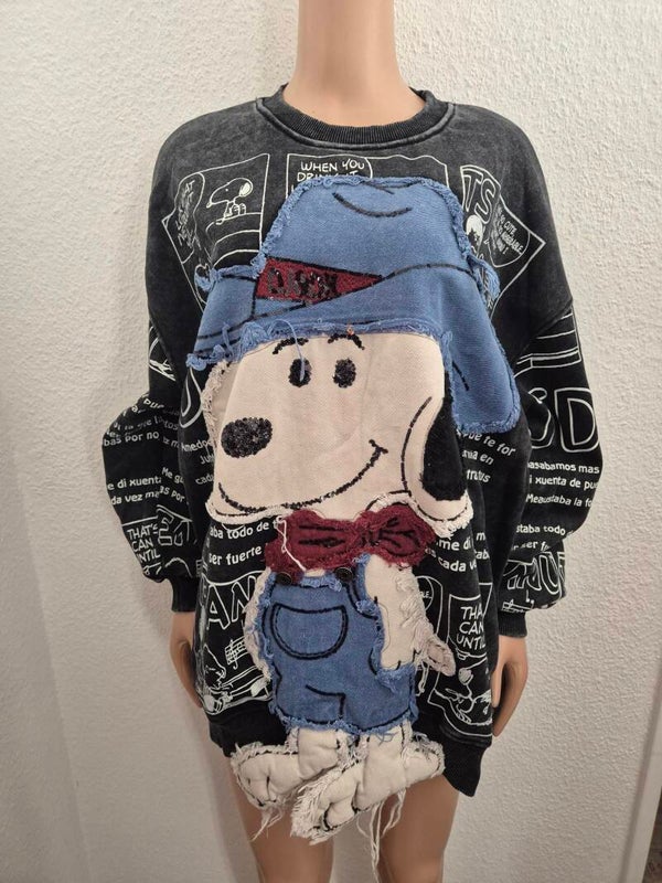 Snoopy Pullover Größe 42-46 Einheitsgröße