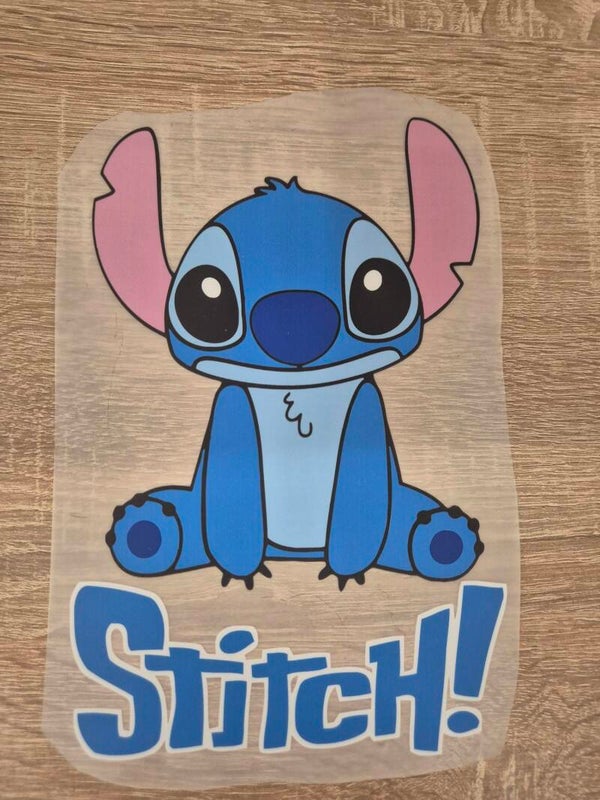 Stitch Cartoon DTF Transfer Bügelbild Wärmeübertragung auf Kleidung - Textil