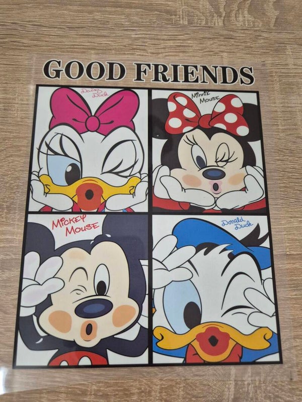 Mickey Mouse Cartoon DTF Transfer Bügelbild Wärmeübertragung auf Kleidung Textil