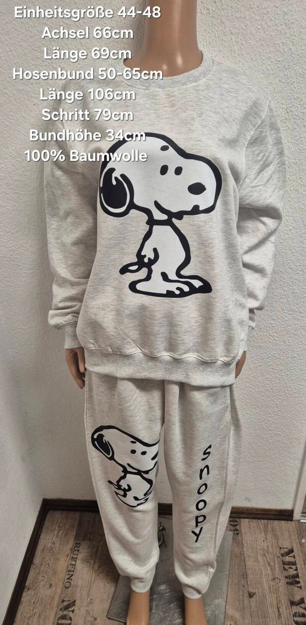 Snoopy Jogginganzug Größe 44-48 Einheitsgröße