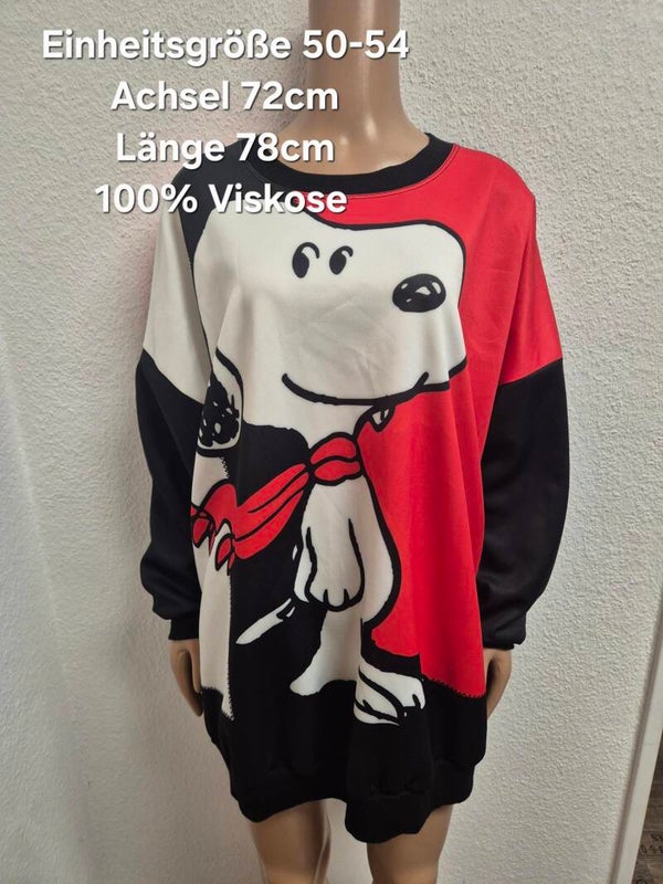 Snoopy Pullover Größe 50-54 Einheitsgröße