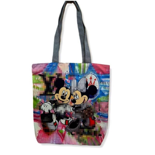 Mickey Mouse Stofftasche - Schultertasche