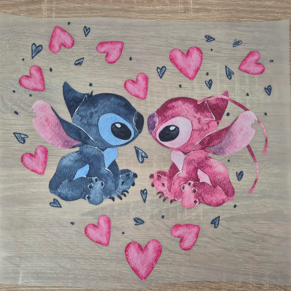 Stitch Transfer - Bügelbild