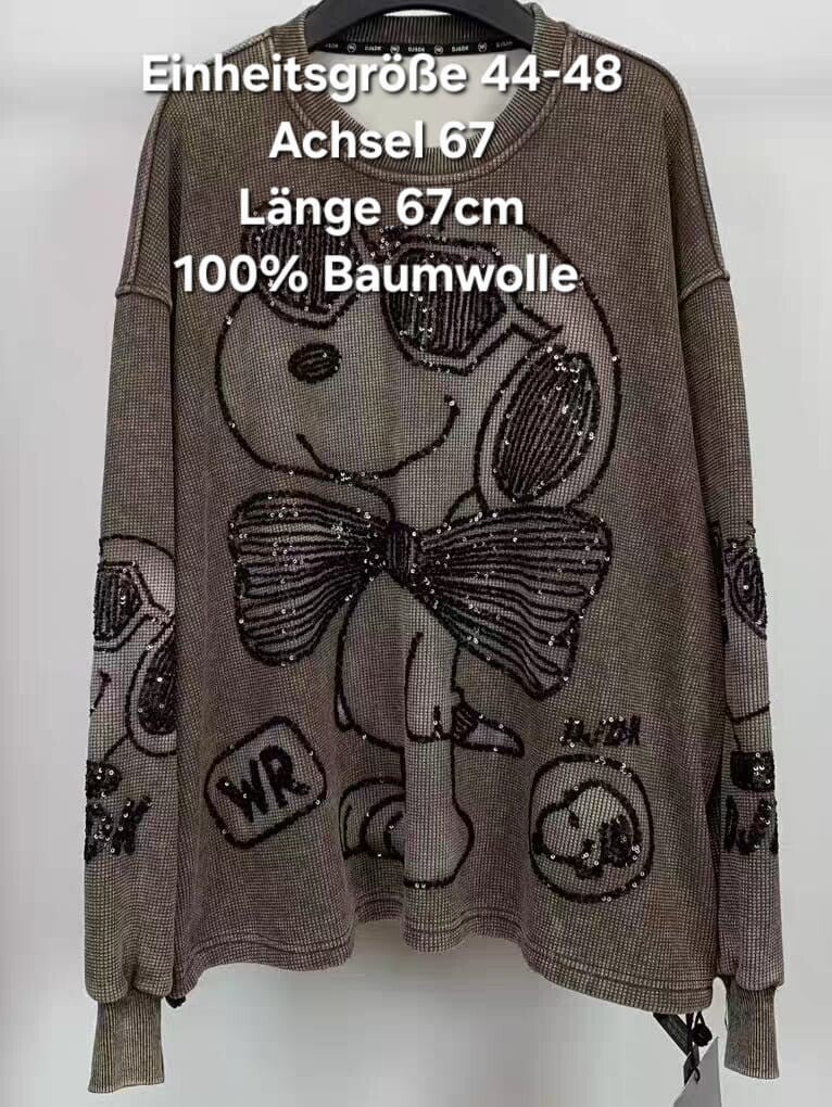Snoopy Pullover Größe 44-48 Einheitsgröße