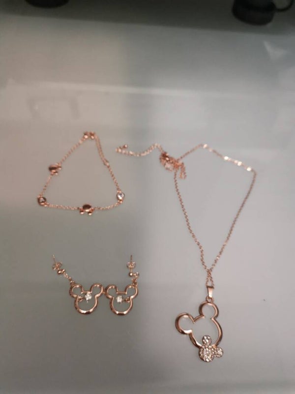 Mickey Mouse Schmuckset - 3teilig