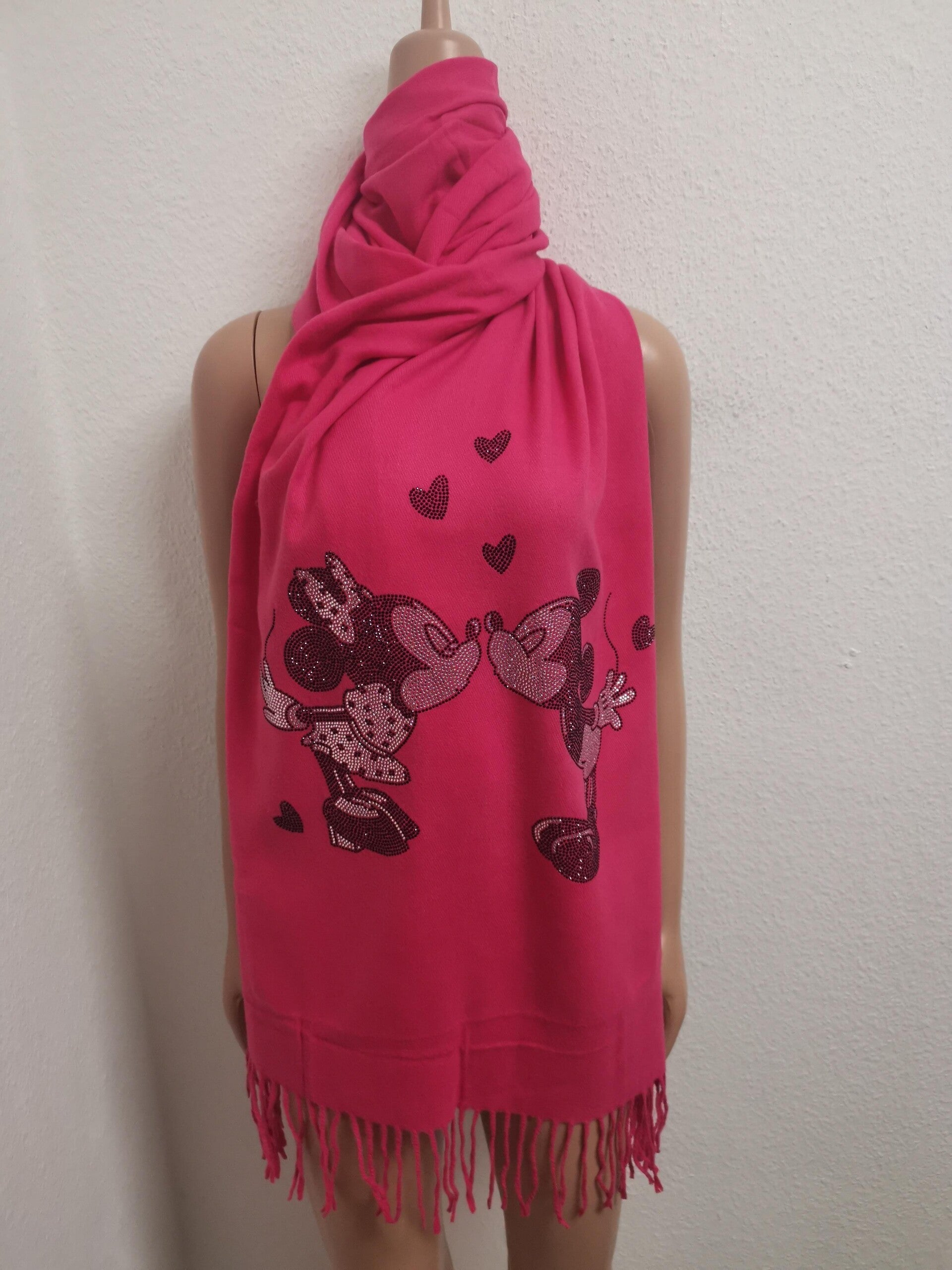 Mickey Mouse XXL Glitzer Schal