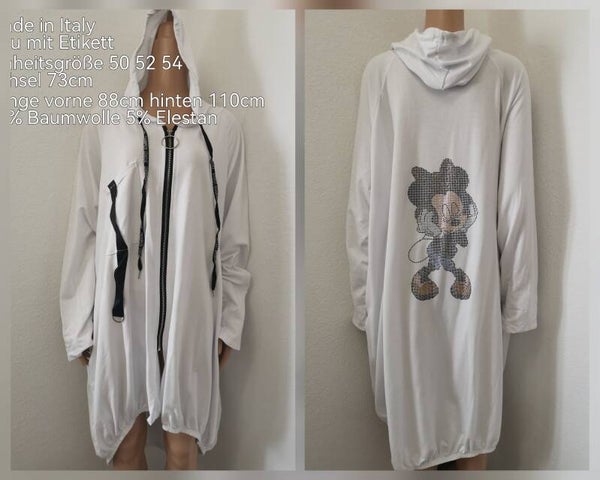 Minnie Mouse Glitzer Übergangsjacke Größe 50 bis 54 tragbar