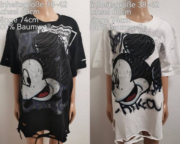 Mickey Mouse Shirt Größe 38-42 Einheitsgröße