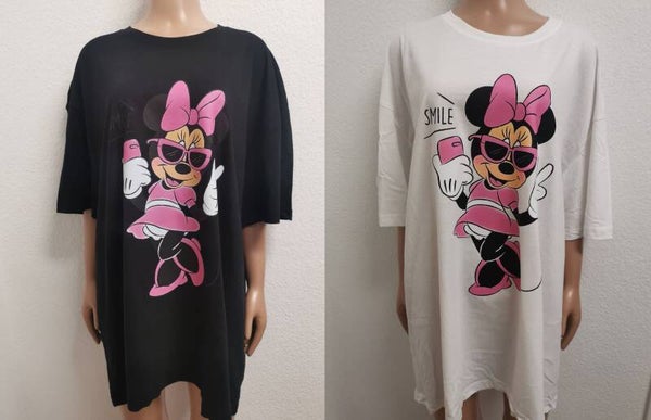 Minnie Mouse T-Shirt in verschiedenen Größen von 36 bis 56/58 vorhanden