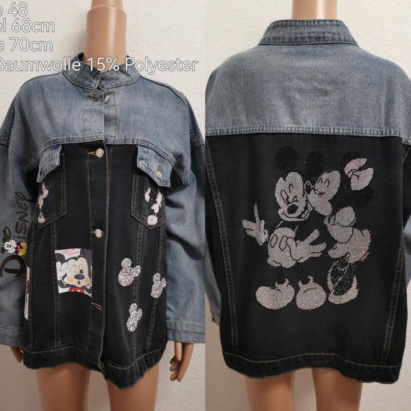 Mickey Mouse Jeansjacke Größe 48