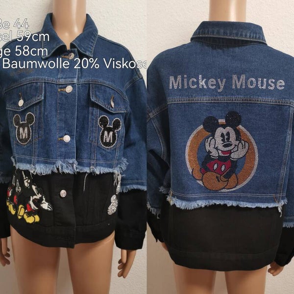 Mickey Mouse Jeansjacke Größe 44