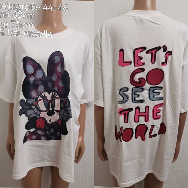Minnie Mouse Shirt Größe 44-46 Einheitsgröße