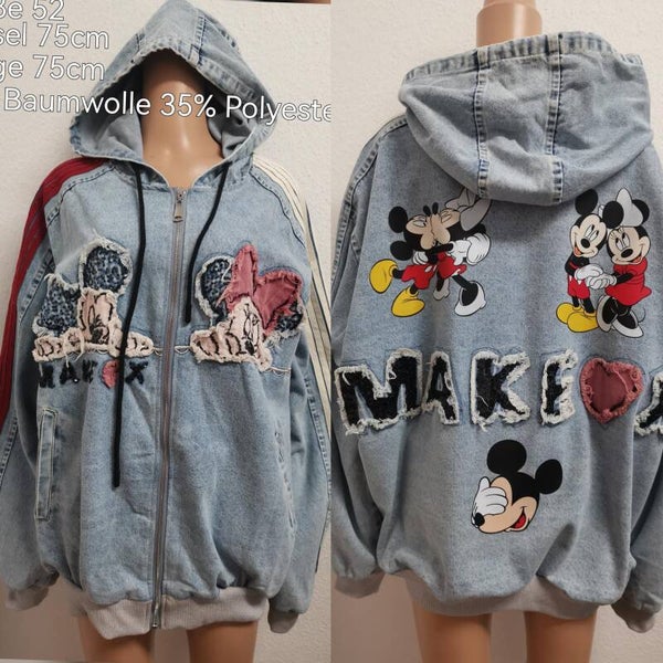 Mickey Mouse Jeansjacke Größe 52
