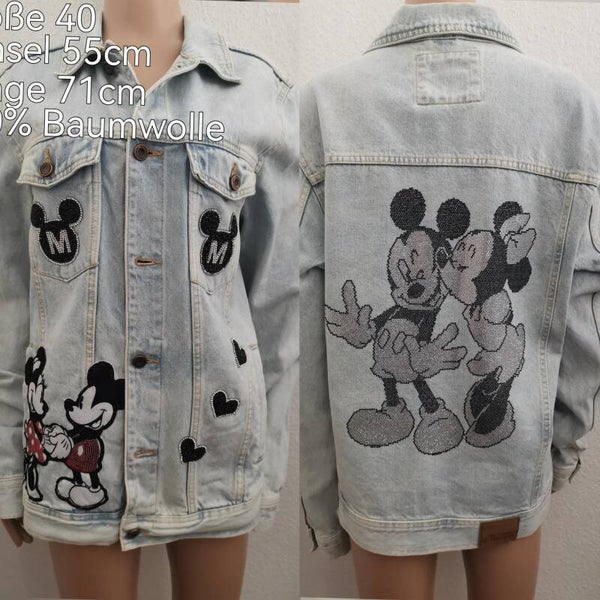 Mickey Mouse Jeansjacke Größe 40