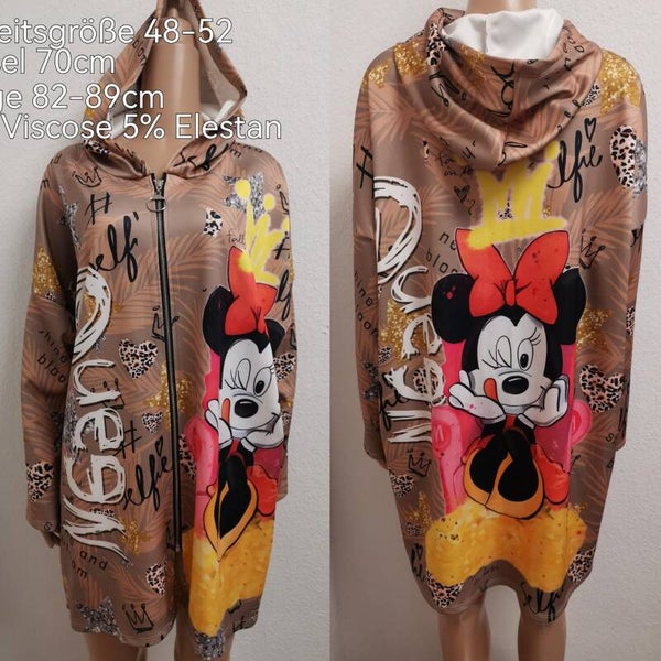Minnie Mouse Übergangsjacke Größe 48-52 Einheitsgröße