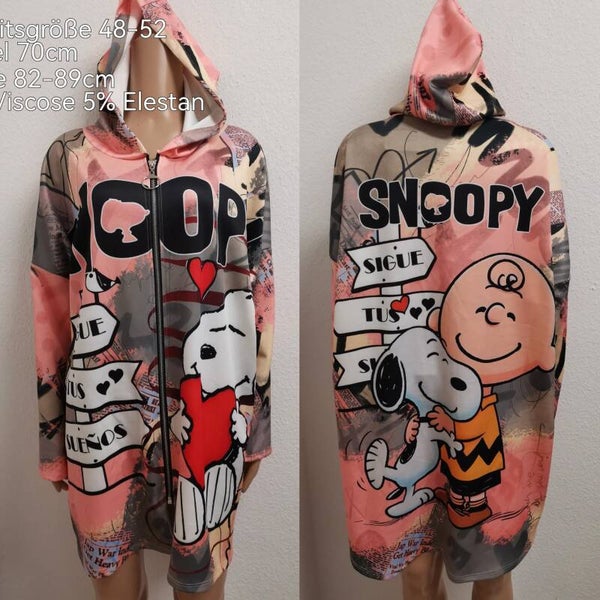 Snoopy Übergangsjacke Größe 48-52 Einheitsgröße