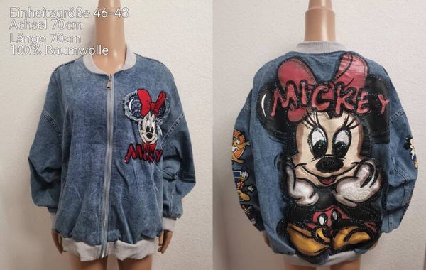 Minnie Mouse Jeansjacke Größe 46-48