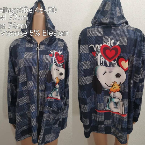 Snoopy Übergangsjacke Größe 46-50 Einheitsgröße