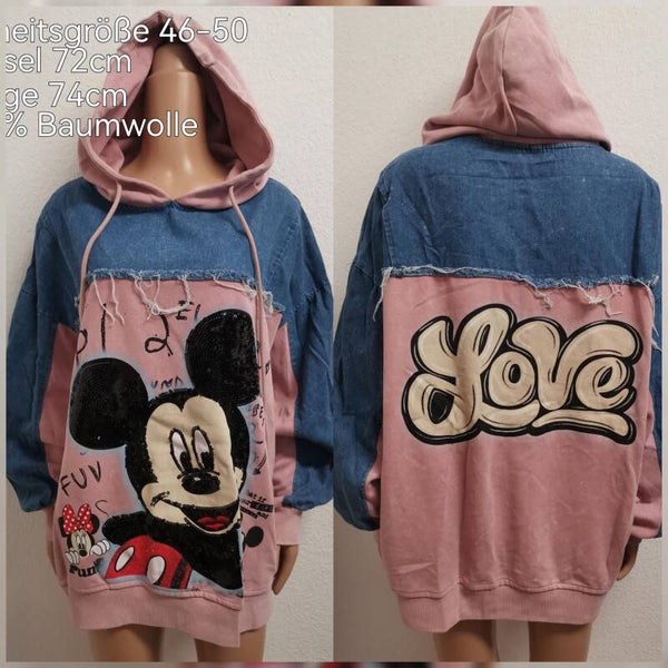 Mickey Mouse Pullover Größe 46-50 Einheitsgröße