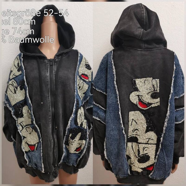 Mickey Mouse Jeansjacke Größe 52-54