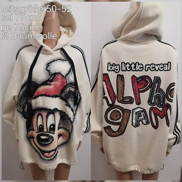 Mickey Mouse Weihnachtspullover Größe 50-52 Einheitsgröße