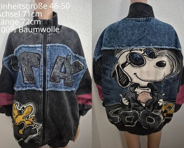 Snoopy Jacke Größe 46-50 Einheitsgröße