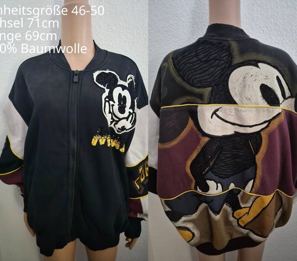 Mickey Mouse Jacke Größe 46-50 Einheitsgröße