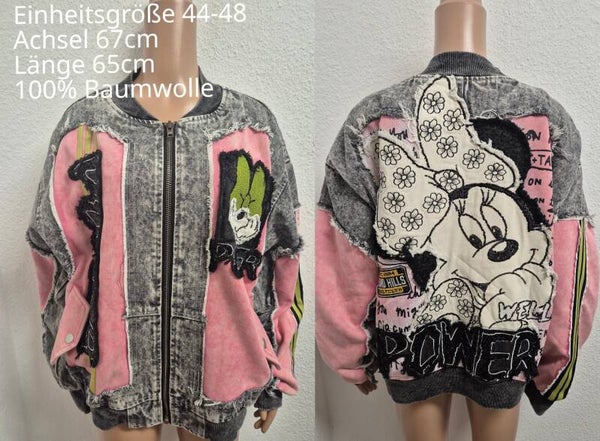 Minnie Mouse Jeansjacke Größe 44-48