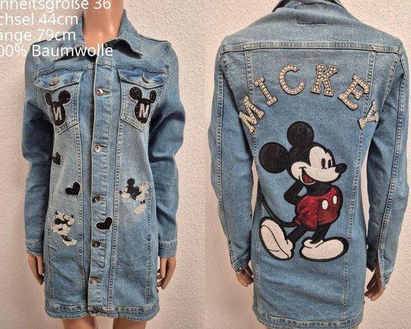 Mickey Mouse Jeansjacke Größe 36