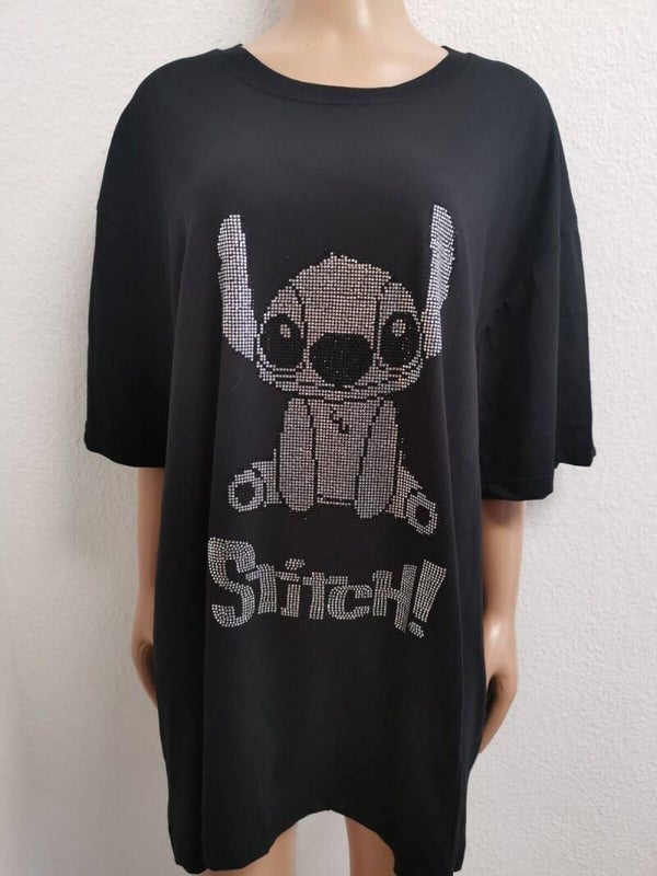 Stitch Glitzer Shirt Größe 36 bis 56/58 vorhanden