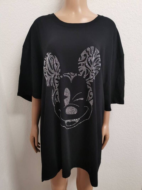 Mickey Mouse Glitzer Shirt Größe 36 bis 56/58 vorhanden