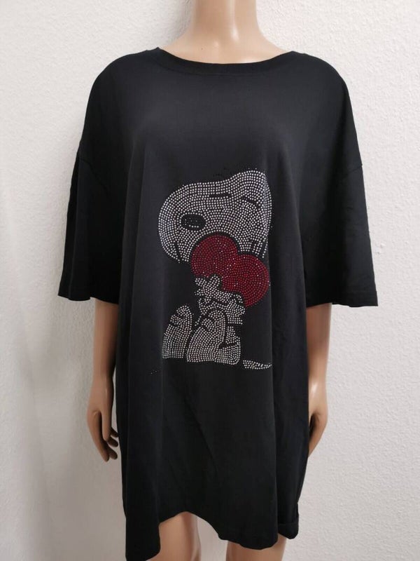 Snoopy Glitzer Shirt Größe 36 bis 56/58 vorhanden