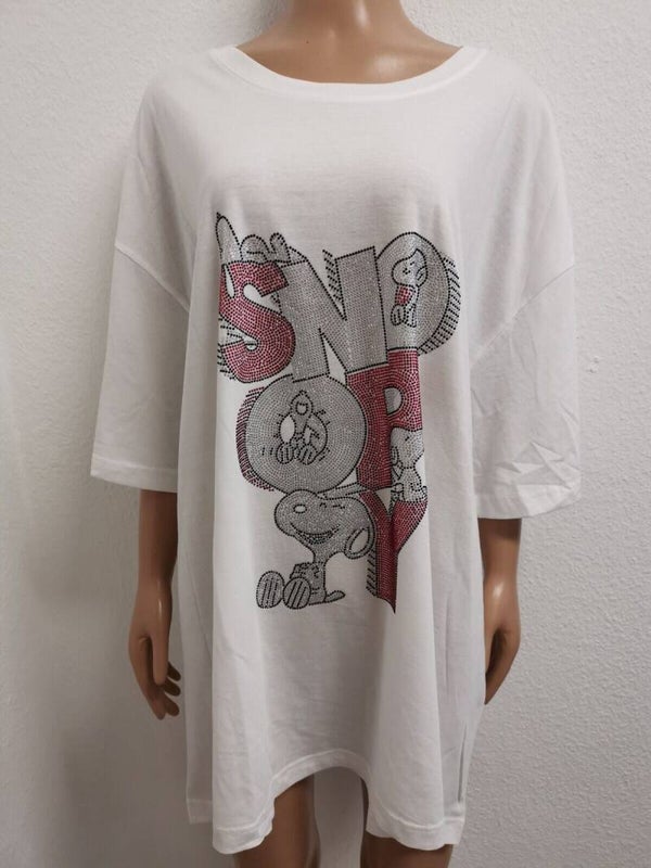 Snoopy Glitzer Shirt Größe 36 bis 56/58 vorhanden