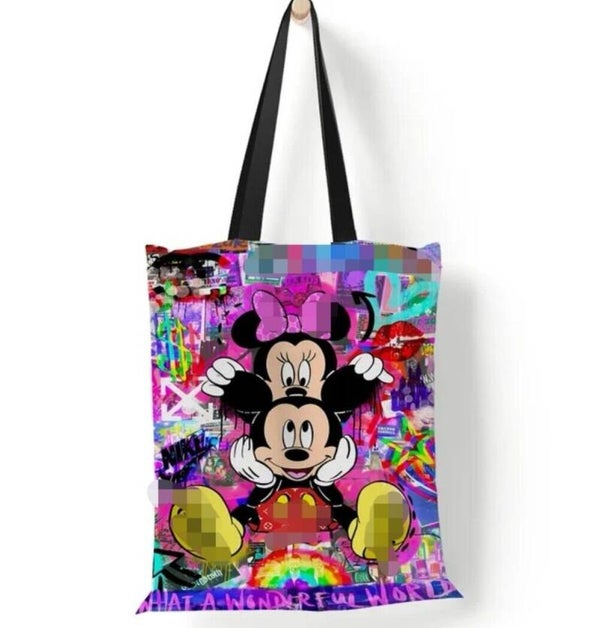 Mickey Mouse Stofftasche - Schultertasche