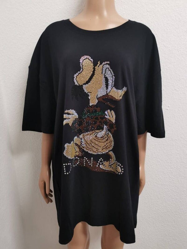 Donald Duck Glitzer Shirt Größe 36 bis 56/58 vorhanden