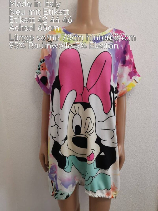 Minnie Mouse Longshirt Größe 42-46 Einheitsgröße