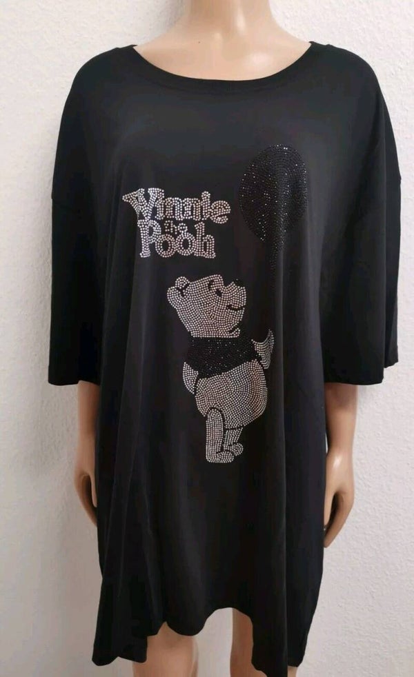Winnie Pooh Glitzer Shirt Größe 36 bis 56/58 vorhanden