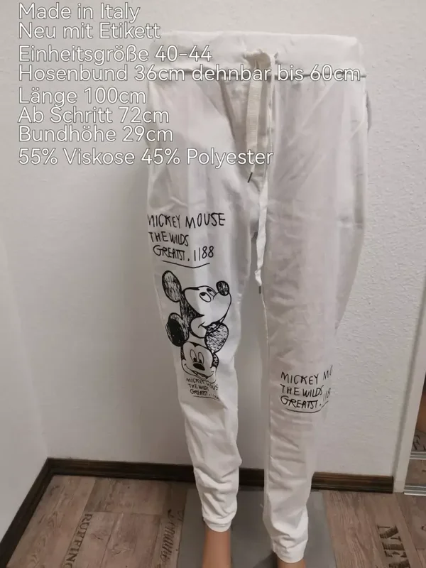 Mickey Mouse Hose Größe 40-44
