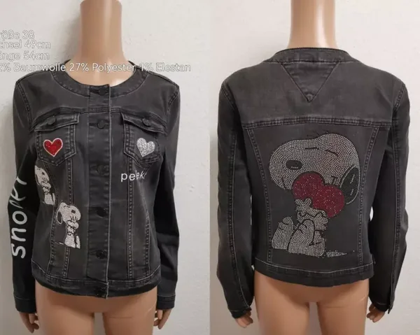 Snoopy Jeansjacke Größe 38