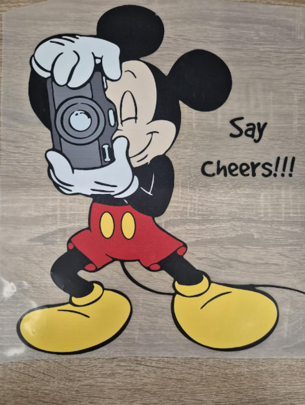 Mickey Mouse Transfer- Bügelbild
