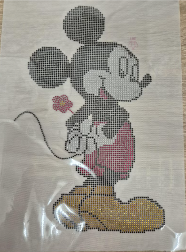 Mickey Mouse Hot Fix Strass Eisen Auf Heat Bling Kristall Transfer Patch Applikation Aufkleber