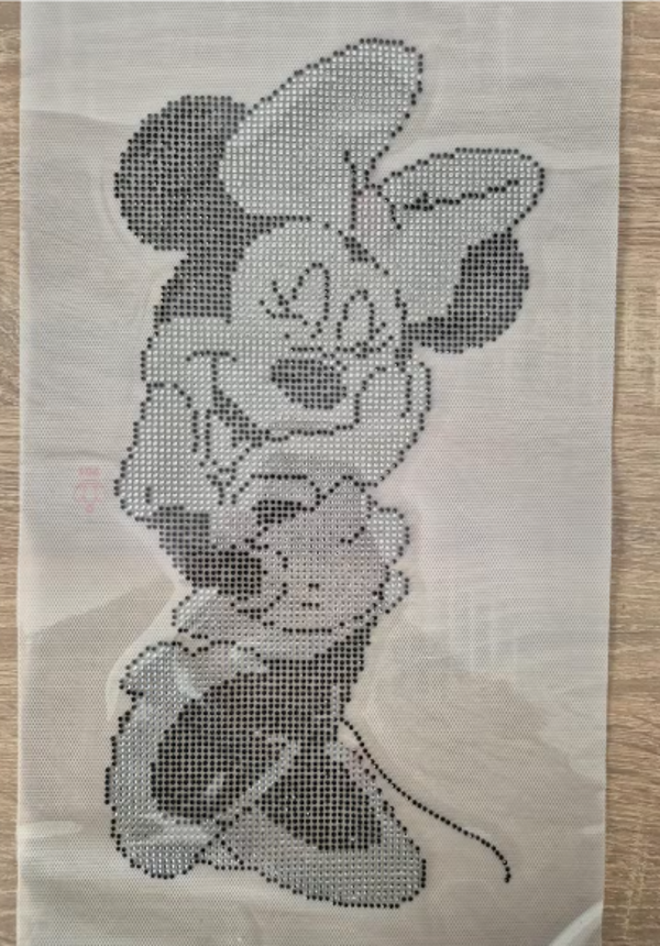 Minnie Mouse Hot Fix Strass Eisen Auf Heat Bling Kristall Transfer Patch Applikation Aufkleber