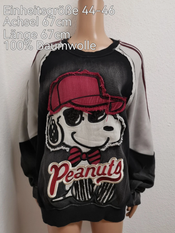 Snoopy Pullover Größe 44-46 Einheitsgröße