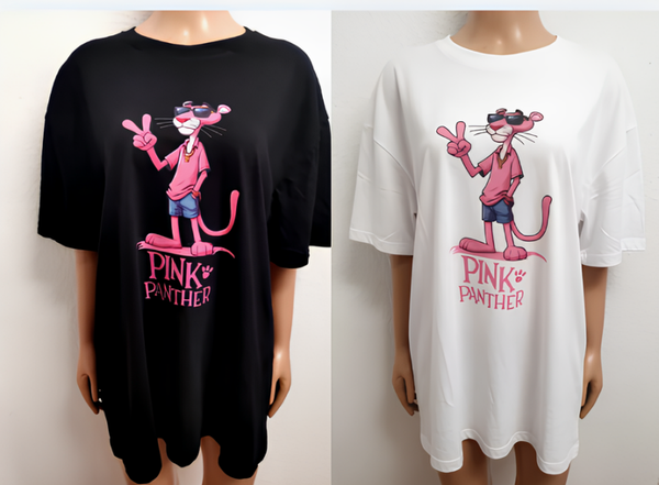 Pink Panther T-Shirt Größe 36-58 Einheitsgröße