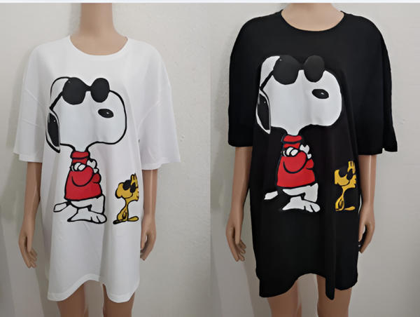 Snoopy Shirt Größen 36 bis 58