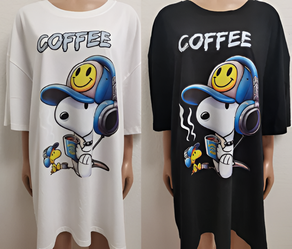 Snoopy Shirt Größen 36 bis 58