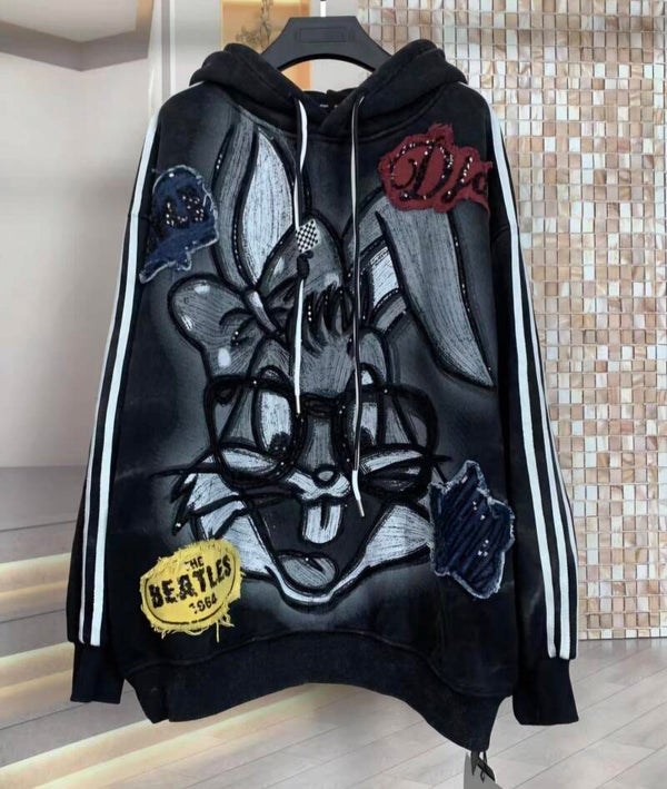 Bugs Bunny Pullover Größe 44-48 Einheitsgröße