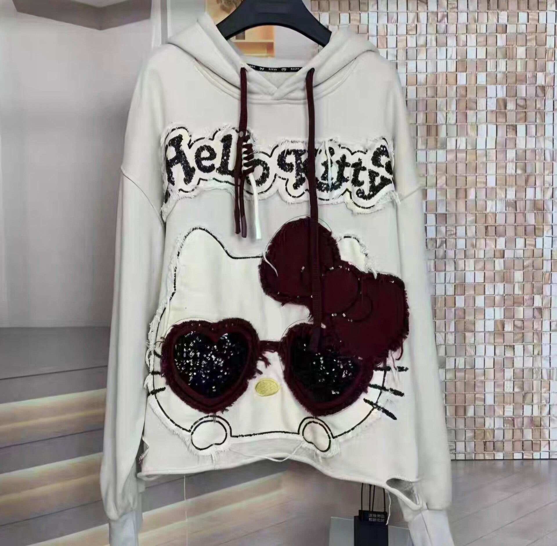 Hello Kitty Pullover Größe 44-48 Einheitsgröße
